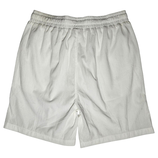 short white corduroy point
