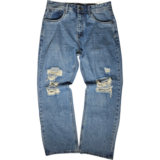 Jeans Baggy Frayed Drift