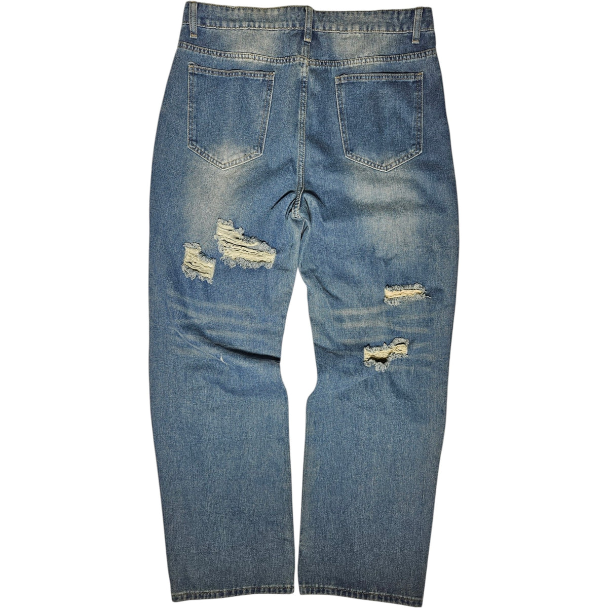 Jeans Baggy Distressed Ripped