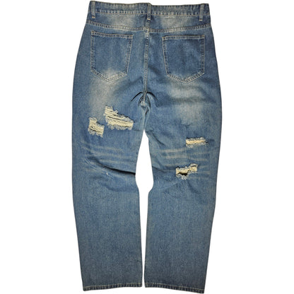 Jeans Baggy Distressed Ripped