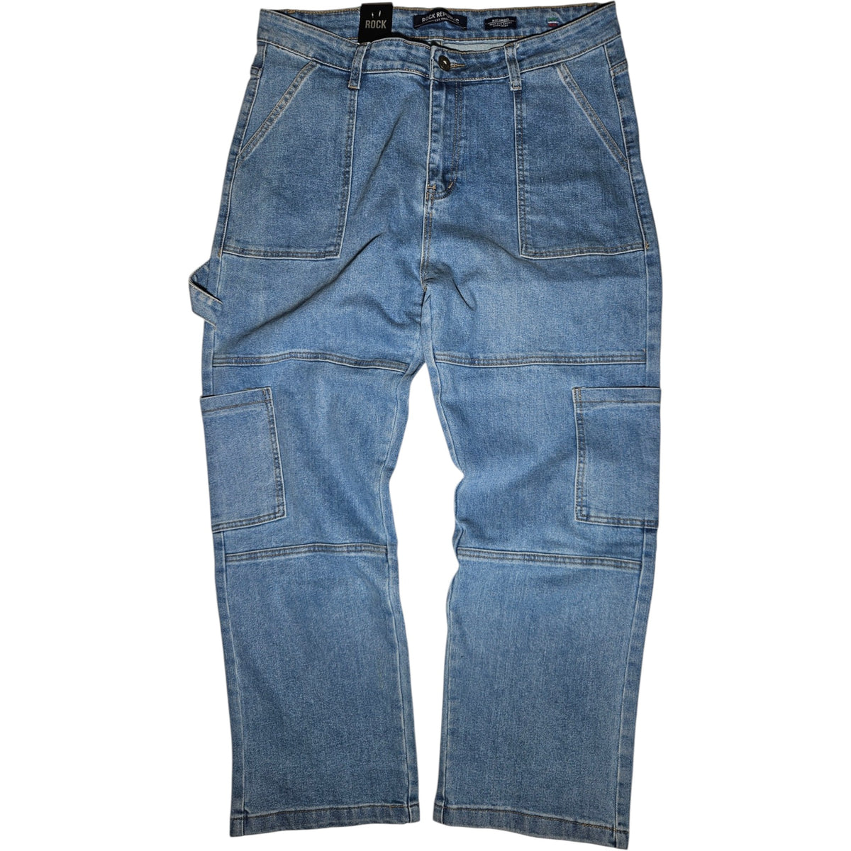 Jean Baggy Double Knee Cargo