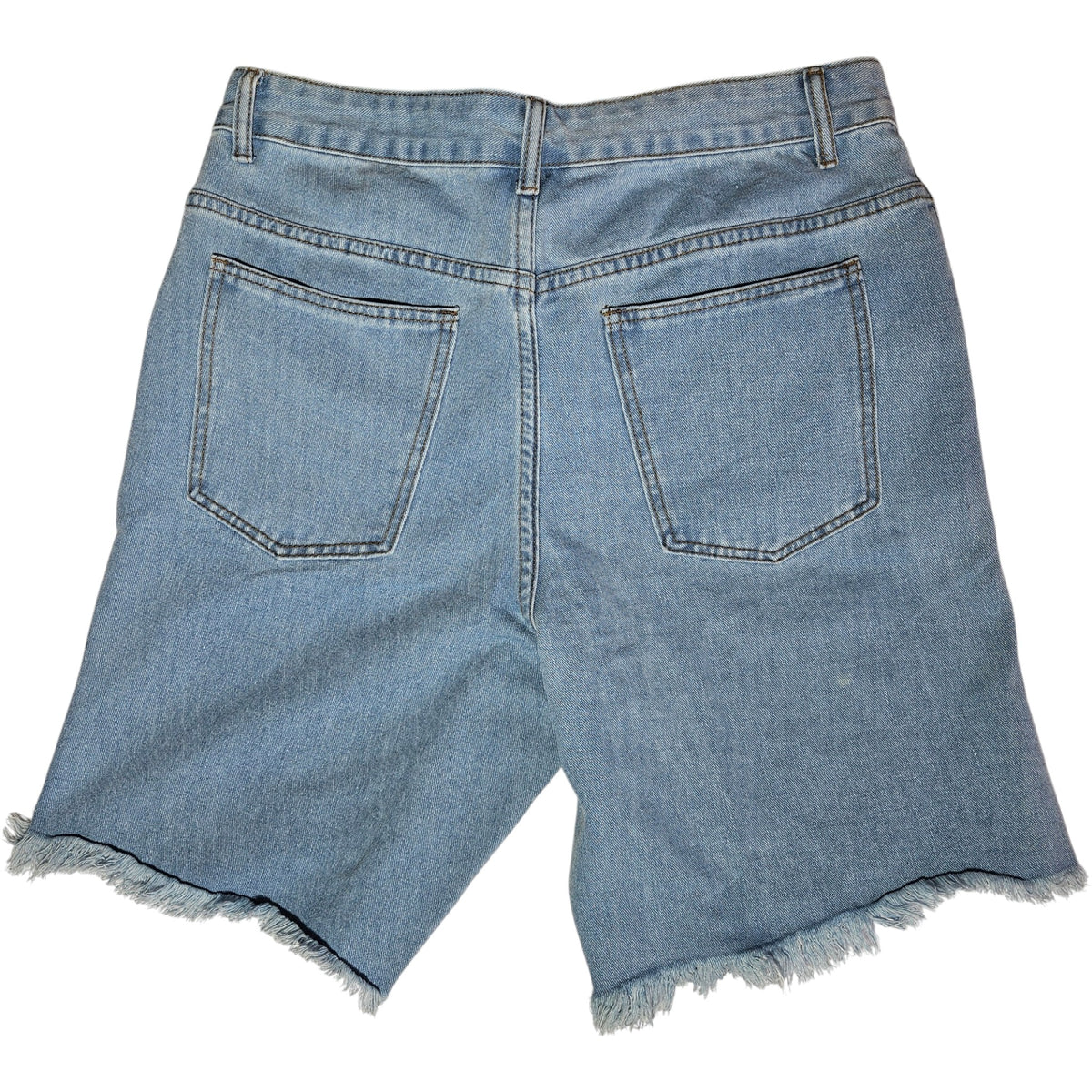 Bermuda Light Washed Ripped