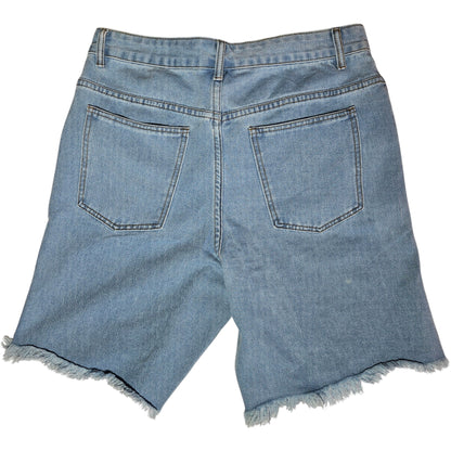 Bermuda Light Washed Ripped