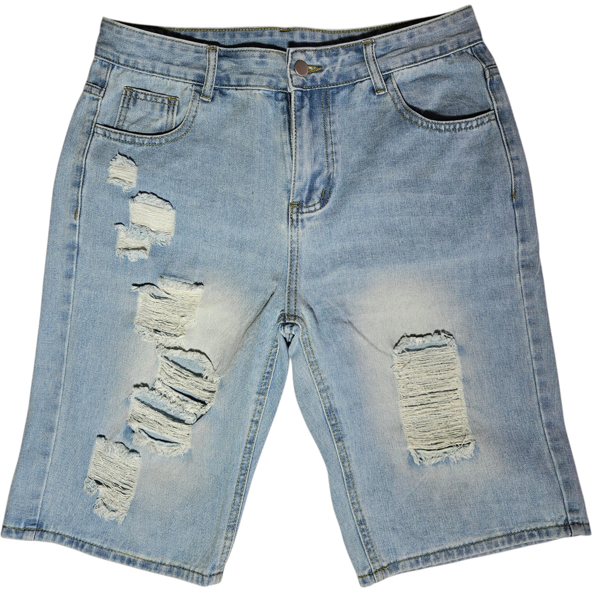 Bermuda Raw Frayed
