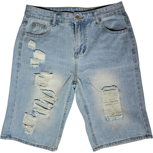 Bermuda Raw Frayed