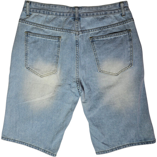 Bermuda Raw Frayed