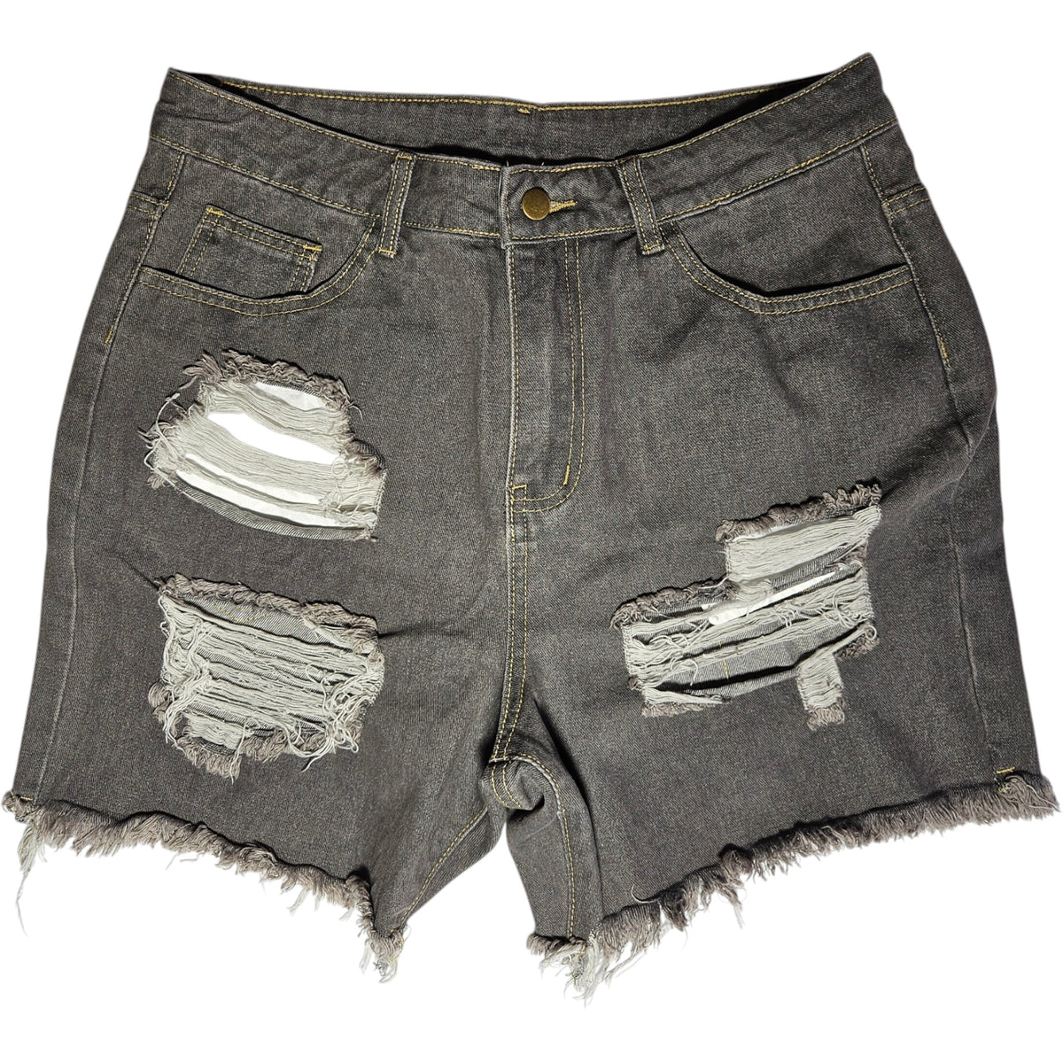 Bermuda Grey Ripped