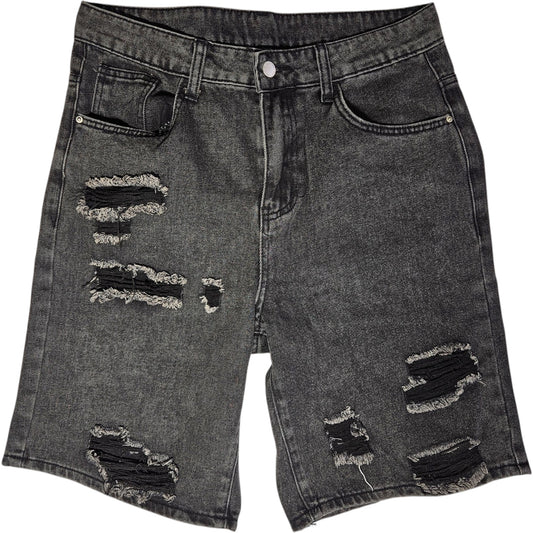 Bermuda Black Ripped