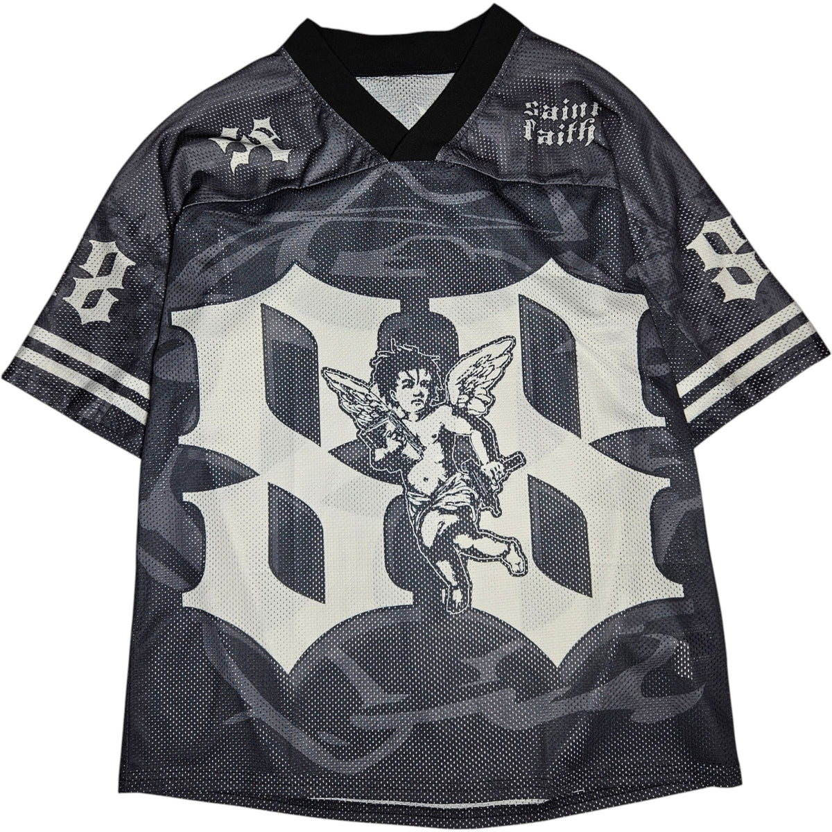 franela black saint faith ss