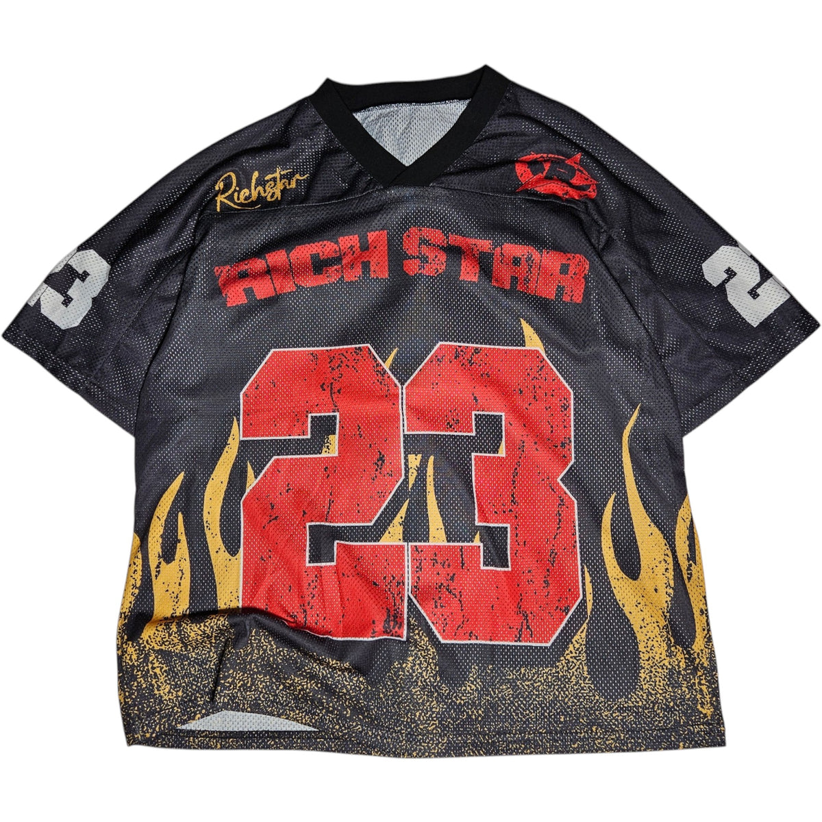 franela flame rich star 23