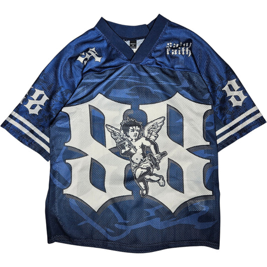 franela blue saint faith ss