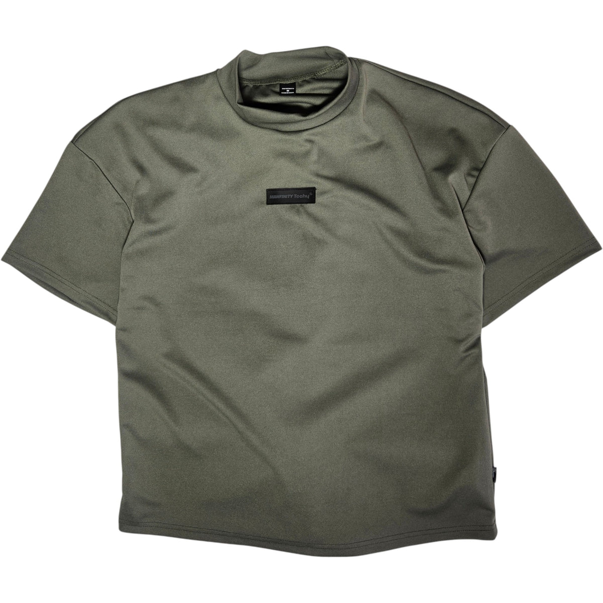 franela Militare mock neck