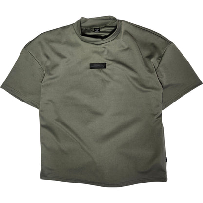 franela Militare mock neck