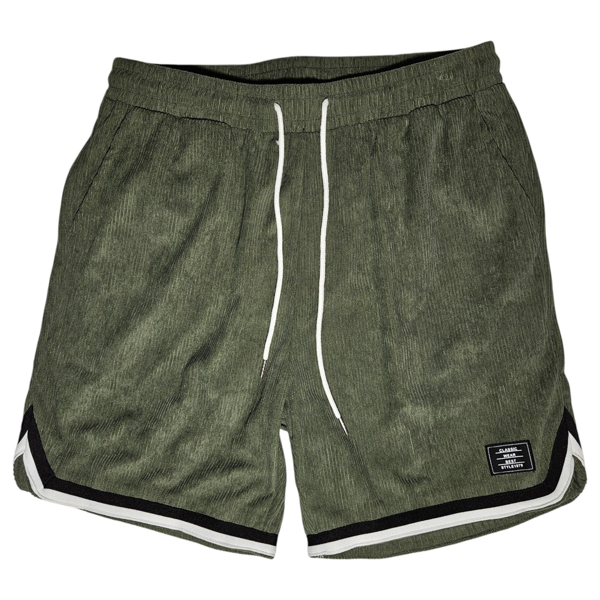 short olive classic wear