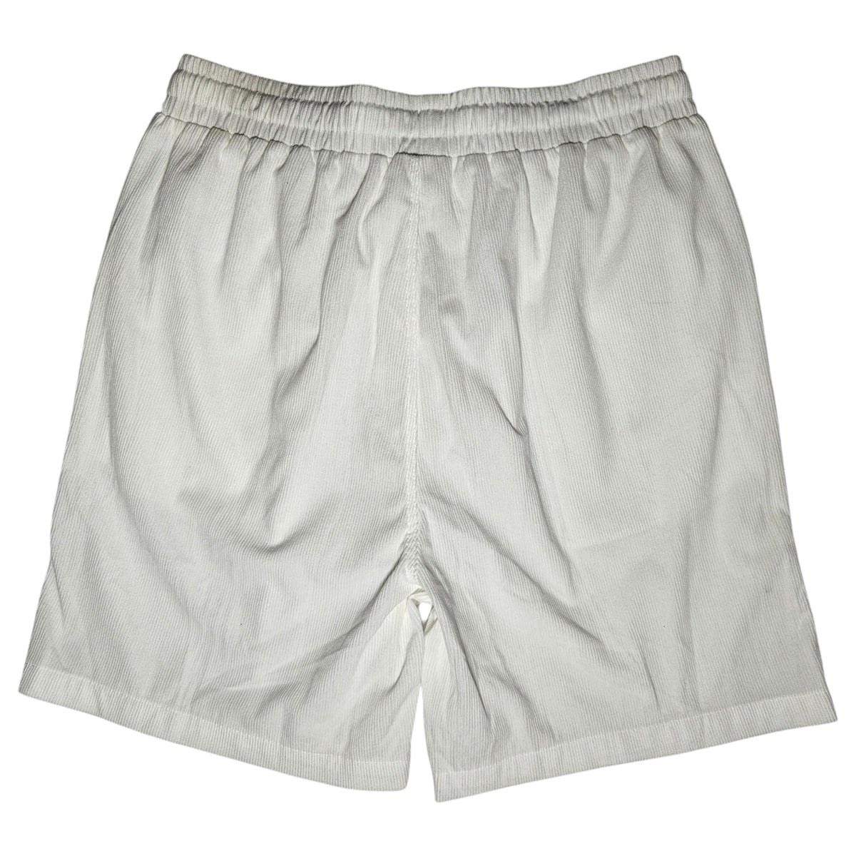 short white corduroy point