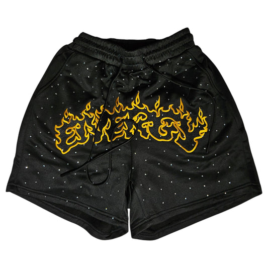 short gold flame energy