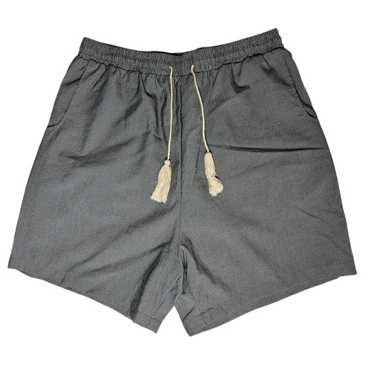 short drawsting gray