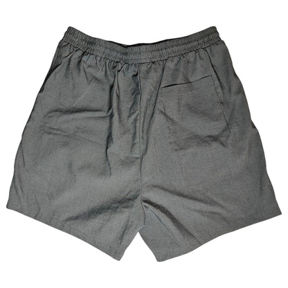 short drawsting gray