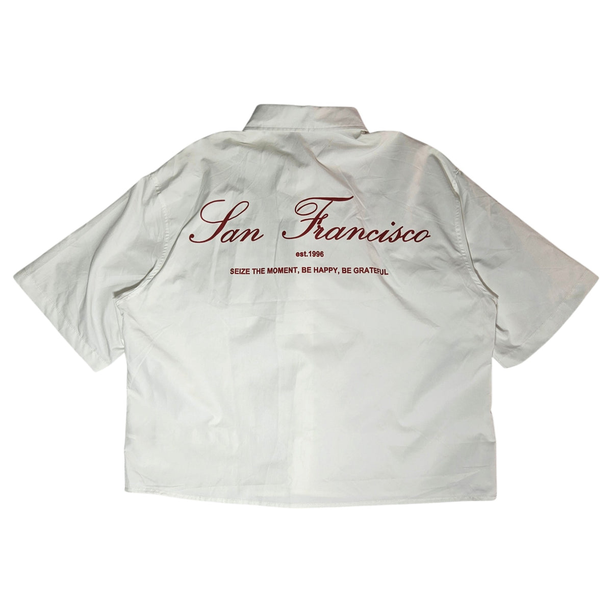 camisa sf be happy