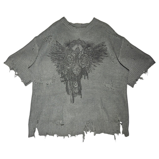 FRANELA DISTRESSED RIPPED